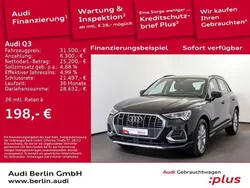 Mythosschwarz metallic Gebraucht 2022 Audi Q3 Advanced Plus SUV | 31.500 € (Guter Preis)