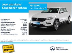 Weiss / pure white Gebraucht 2022 VW T-Roc Style SUV | 23.552 € (Guter Preis)
