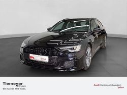 Mythosschwarz metallic Gebraucht 2025 Audi A6 S-Line Kombi | 56.140 € (Teuer)