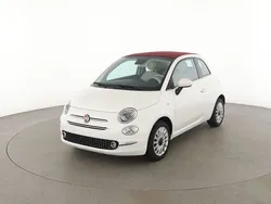 Weiß Gebraucht 2020 Fiat 500C Lounge Cabrio | 15.790 € (Teuer)