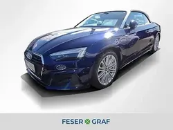 Navarrablau metallic verdeck schwarz Gebraucht 2024 Audi A5 Cabriolet Ambiente Cabrio | 40.740 € (Guter Preis)