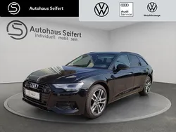 Mythosschwarz metallic (metallic) Gebraucht 2022 Audi A6 Sport Kombi | 40.880 € (Etwas zu teuer)