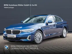 Phytonicblau (metallic) Gebraucht 2022 BMW 530 Luxury Line Limousine | 42.630 € (Fairer Preis)