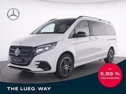 Weiss bergkristallweiß metalli Gebraucht 2024 Mercedes V300 AMG Van / Kleinbus | 79.885 € (Guter Preis)