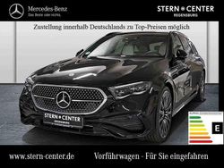 Metalliclack obsidianschwarz Gebraucht 2025 Mercedes E220 AMG Kombi | 59.800 €