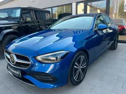 Blau Gebraucht 2021 Mercedes C220 Avantgarde Limousine | 33.980 € (Fairer Preis)