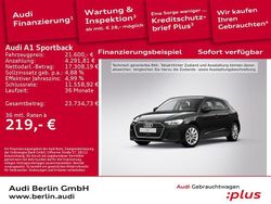 Mythosschwarz metallic Gebraucht 2022 Audi A1 Sportback Advanced Plus Kleinwagen | 21.600 € (Guter Preis)