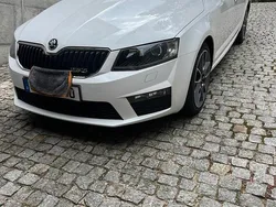 Weiß Gebraucht 2015 Skoda Octavia vRS Kombi | 8.600 € (Superpreis)