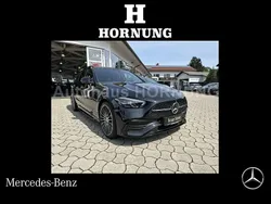 Metalliclack obsidianschwarz Gebraucht 2024 Mercedes C220 AMG Kombi | 44.900 € (Etwas zu teuer)