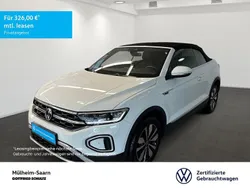 Weiß Gebraucht 2023 VW T-Roc Cabriolet Move Cabrio | 26.990 € (Etwas zu teuer)
