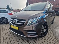 Braun Gebraucht 2017 Mercedes V250 AMG line Plus Van / Kleinbus | 43.800 € (Teuer)