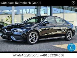 Unilack nachtschwarz Gebraucht 2022 Mercedes CLA180 AMG Limousine | 31.444 € (Etwas zu teuer)