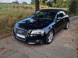 Schwarz Gebraucht 2008 Audi A3 Cabriolet Ambition Cabrio | 5.800 € (Guter Preis)