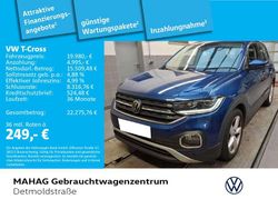 Blau Gebraucht 2022 VW T-Cross Style SUV | 19.980 € (Guter Preis)