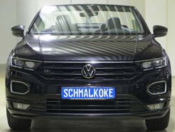 Deep black pearlescent (metallic) Gebraucht 2020 VW T-Roc Cabriolet R-line Cabrio | 24.950 € (Fairer Preis)