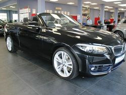Schwarz Gebraucht 2018 BMW 218 Sport Line Cabrio | 19.980 € (Fairer Preis)