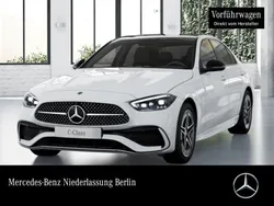 Polarweiß Gebraucht 2024 Mercedes C300e AMG Limousine | 53.890 € (Etwas zu teuer)
