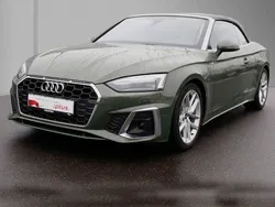 Distriktgrün metallic Gebraucht 2022 Audi A5 Cabriolet S-Line Cabrio | 35.990 € (Guter Preis)