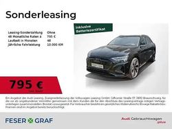 Mythosschwarz metallic Gebraucht 2024 Audi Q8 e-tron S-Line SUV | 79.990 €