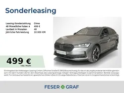Graphitegrau Neu 2025 Skoda Superb SportLine Kombi | 56.730 € (Teuer)