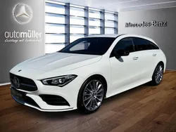 Unilack polarweiß Gebraucht 2021 Mercedes CLA200 Shooting Brake AMG Kombi | 26.450 € (Fairer Preis)