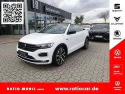 Weiss Gebraucht 2021 VW T-Roc Cabriolet R-line Cabrio | 27.360 € (Fairer Preis)