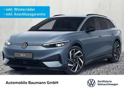 Blau Gebraucht 2024 VW ID.7 Pro Limousine | 49.850 € (Etwas zu teuer)