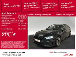 Mythosschwarz metallic Gebraucht 2022 Audi A4 S-Line Kombi | 32.900 € (Fairer Preis)
