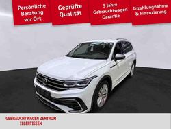 Pure white Gebraucht 2022 VW Tiguan Allspace R-line SUV | 32.999 € (Guter Preis)
