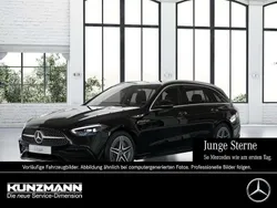 Schwarz Gebraucht 2024 Mercedes C220 AMG Kombi | 39.270 € (Guter Preis)