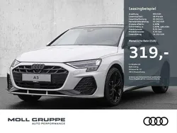 Gletscherweiß metallic Gebraucht 2025 Audi A3 Sportback S-Line Limousine | 39.490 € (Guter Preis)