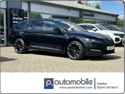 Crystalschwarz Gebraucht 2022 Skoda Superb SportLine Kombi | 30.980 € (Fairer Preis)