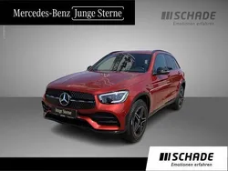 Rot Gebraucht 2020 Mercedes GLC300e AMG line SUV | 37.950 € (Fairer Preis)