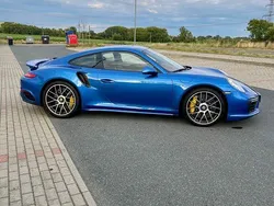 Blau Gebraucht 2016 Porsche 911 Turbo S | 144.000 €