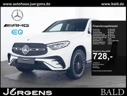 Weiss polarweiss Gebraucht 2024 Mercedes GLC300e AMG Coupé | 77.330 € (Etwas zu teuer)