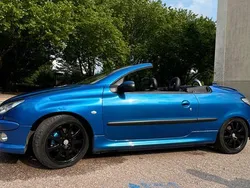 Blau Gebraucht 2002 Peugeot 206 CC Cabrio | 1.499 € (Guter Preis)