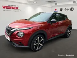 Rot Gebraucht 2022 Nissan Juke Tekna SUV | 19.190 € (Etwas zu teuer)