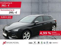 Mitternachtsschwarz Gebraucht 2022 Seat Leon FR-Line Limousine | 22.430 € (Fairer Preis)