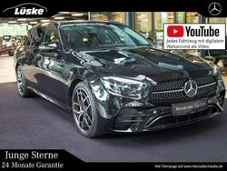 Obsidianschwarz Gebraucht 2022 Mercedes E220 AMG line Kombi | 40.900 € (Fairer Preis)