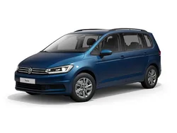 Blau Gebraucht 2021 VW Touran Comfortline Van / Kleinbus | 25.990 € (Superpreis)
