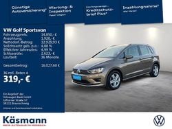 Gold Gebraucht 2014 VW Golf Sportsvan Highline Van / Kleinbus | 14.850 € (Fairer Preis)