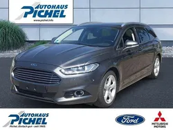 Grau(metallic) Gebraucht 2018 Ford Mondeo Titanium Kombi | 16.790 € (Etwas zu teuer)