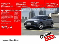 Kieselgrau Gebraucht 2022 Audi Q4 Sportback e-tron Ambiente SUV | 34.850 € (Fairer Preis)