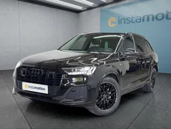 Schwarz Gebraucht 2021 Audi Q7 S-Line SUV | 58.649 € (Teuer)