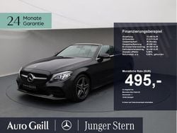 Metalliclack graphitgrau (metallic) Gebraucht 2023 Mercedes C200 AMG Cabrio | 39.900 € (Fairer Preis)