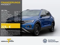 Blau Gebraucht 2023 VW T-Roc Move SUV | 22.770 € (Fairer Preis)