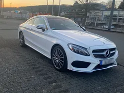 Weiß Gebraucht 2018 Mercedes C180 AMG line Coupé | 24.400 € (Guter Preis)