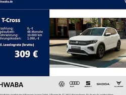 Weiß Neu 2025 VW T-Cross R-line SUV | 32.940 € (Etwas zu teuer)