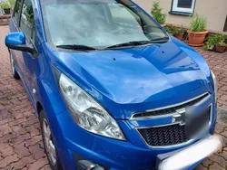 Blau Gebraucht 2012 Chevrolet Spark Kleinwagen | 3.500 € (Fairer Preis)