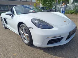 Pure white Gebraucht 2016 Porsche 718 Boxster Cabrio | 38.970 € (Superpreis)